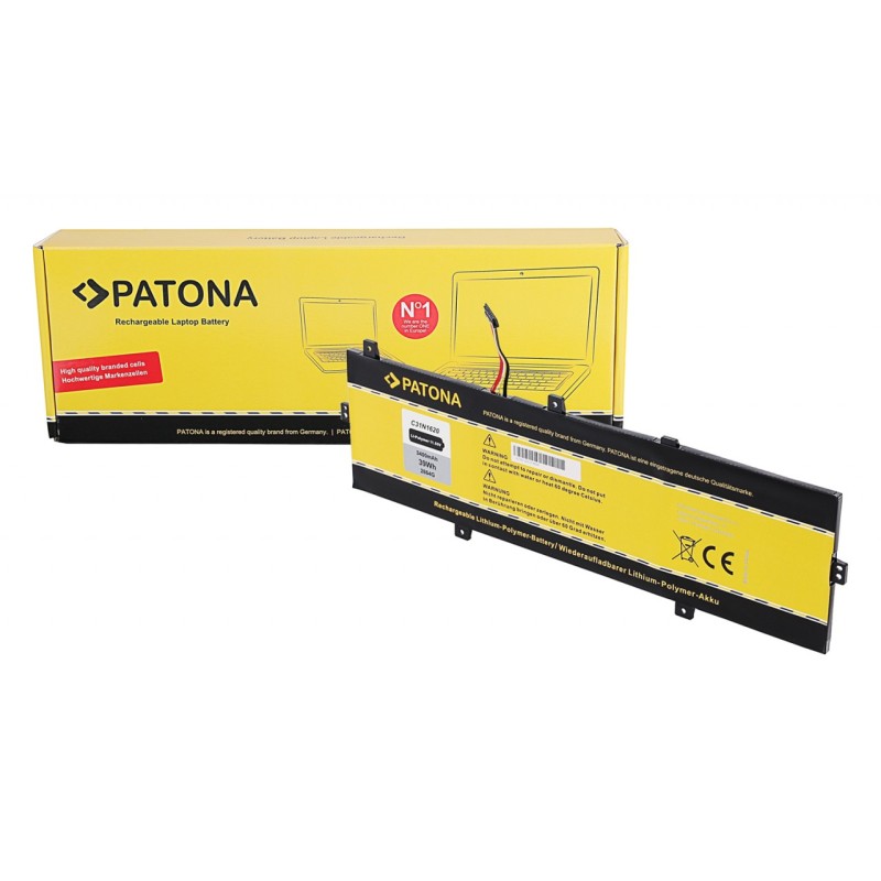 PATONA Bateria f. Asus UX430 ZenBook UX430 Seria PRO PU404 C31N1620 3ICP5/70/81