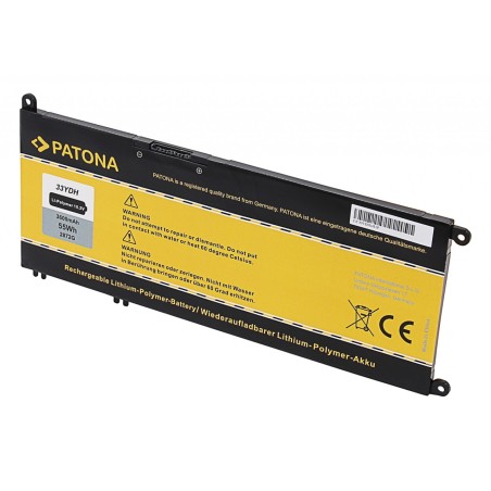 PATONA Bateria f. DELL Inspiron 13 15 17 G3 15 G3 17 G5 15 G7 15 Latitude 14 15 Vostro 15 33YDH PVHT1 081PF3