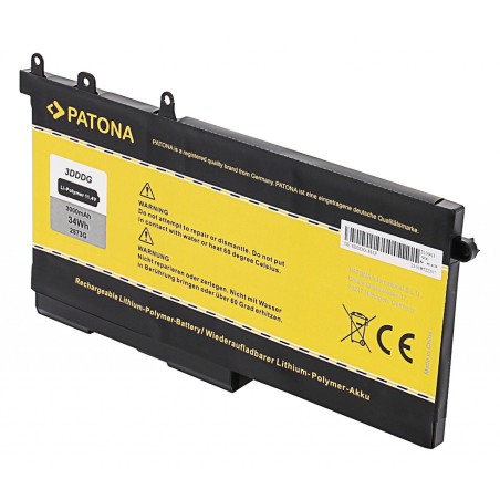 PATONA Bateria 11,4V f. DELL GJKNX 3DDDG E5280 E5480 E5580 M3520 M3530