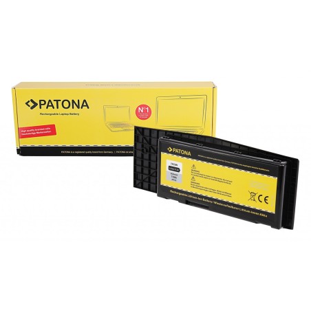 PATONA Bateria f. Dell Alienware M17X M17x R3 M17x R4 MX 17xR3 MX 17xR4 318-0397 451-11817 7XC9N BTYVOY1 C0C5M