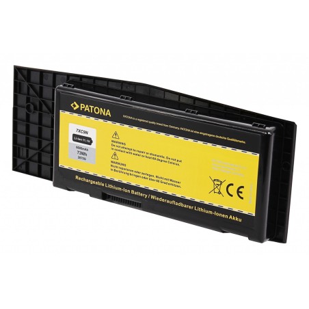 PATONA Bateria f. Dell Alienware M17X M17x R3 M17x R4 MX 17xR3 MX 17xR4 318-0397 451-11817 7XC9N BTYVOY1 C0C5M