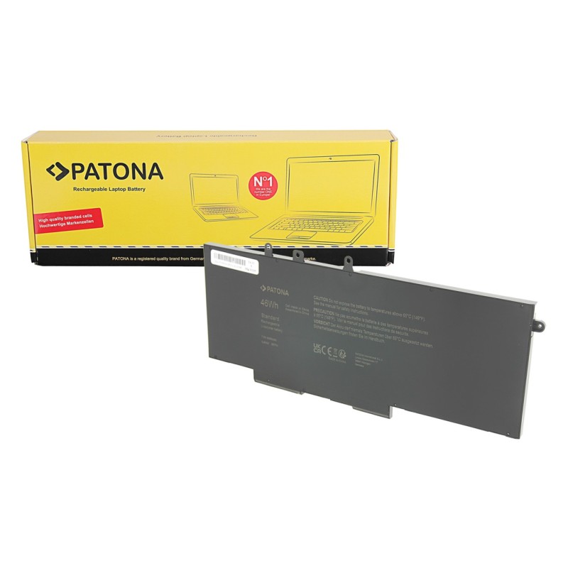 PATONA Bateria 7,6V f. Dell E5280 E5480 M3520 M3530 GJKNX 3DDDG