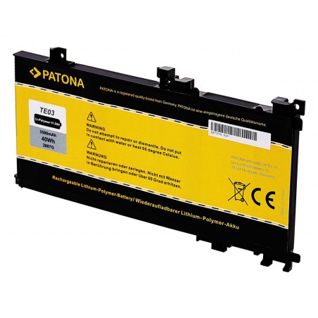 PATONA Bateria f. HP TPN-Q173 15-osiowy bc Seria TE03 TE03XL 849570 849570-541 849910-850 905277-001 HSTNN-UB7A HSTNN-OB7T
