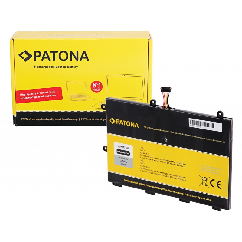 PATONA Bateria f. Lenovo ThinkPad Yoga 11e Seria 45N1750 45N1751 45N1748 45N1749