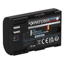 Bateria PATONA Platinum z wejściem USB-C do Canon LP-E6 LPE6 EOS 60D 70D 5D 6D 7D Mark III