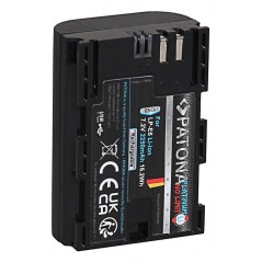 Bateria PATONA Platinum z wejściem USB-C f. Canon LP-E6 LPE6 EOS 60D 70D 5D 6D 7D Mark III