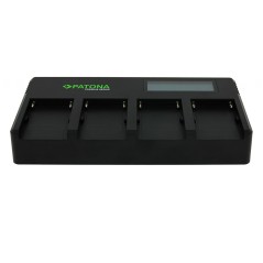 4-krotna szybka ładowarka PATONA Premium do akumulatorów Sony z serii F