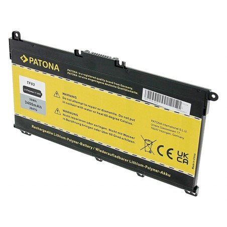 PATONA Bateria f. HP Pavilion 15-CC 15-CD 17-AR Seria 14-BF 14-BF040WM14-BK 14-BK061ST TF03