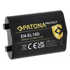 PATONA PROTECT Bateria do Nikon Z9 D6 EN-EL18D z wysokiej jakości ogniwami LG