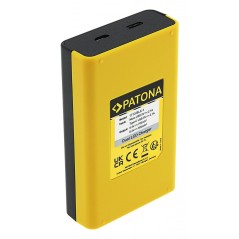 Ładowarka PATONA Dual LCD USB do Olympus BLX-1 – do OM-1 / OM-3
