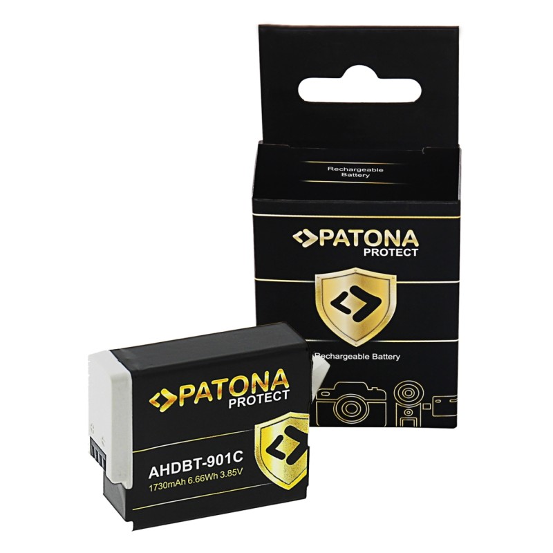 PATONA PROTECT Akumulator AHDBT-901C do kamer GoPro z serii Hero 9 10 11 SPBL1B Enduro