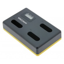 Potrójna ładowarka USB PATONA f. Sony NP-BX1 BX BX1 NP-BX1 Cybershot DSC HX300 DSC HX50V DSC RX1 w komplecie. Kabel USB typu C