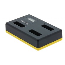 Potrójna ładowarka USB PATONA f. Canon NB-13L PowerShot G5 X G5X G7 X G7 X Mark II G7X G9 X G9X w komplecie. Kabel USB typu C