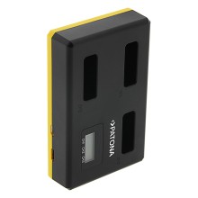 Potrójna ładowarka USB PATONA f. Canon NB-13L PowerShot G5 X G5X G7 X G7 X Mark II G7X G9 X G9X w komplecie. Kabel USB typu C