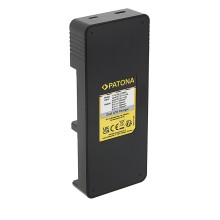 Ładowarka USB PATONA z podwójnym wyświetlaczem LCD f. JVC BN-VC296G BN-VC298G GY-HC500 HY-HC550 icl. Kabel USB-C Ładowarka USB PATONA z podwójnym wyświetlaczem LCD f. JVC BN-VC296G BN-VC298G GY-HC500 HY-HC550 icl. Kabel USB-C