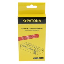 Ładowarka USB PATONA z podwójnym wyświetlaczem LCD f. JVC BN-VC296G BN-VC298G GY-HC500 HY-HC550 icl. Kabel USB-C Ładowarka USB PATONA z podwójnym wyświetlaczem LCD f. JVC BN-VC296G BN-VC298G GY-HC500 HY-HC550 icl. Kabel USB-C