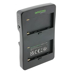 Adapter PATONA Premium V-Mount do 2 akumulatorów Sony NP-F do złącza V-Mount
