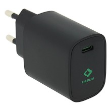 PATONA Premium Ładowarka PD20W 5V/3A 9V/2,22A 12V/1,67A USB-C PD3.0 QC3.0 czarna PATONA Premium Ładowarka PD20W 5V/3A 9V/2,22A 12V/1,67A USB-C PD3.0 QC3.0 czarna