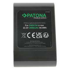 Bateria PATONA Premium f. Dyson DC30 DC31 DC34 DC35 DC43 DC45 DC56 DC57