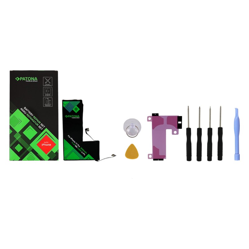 PATONA Premium do Apple iPhone 11 Pro A2160 A2215 A2217 616-00660 w komplecie zestaw narzędzi PATONA Premium do Apple iPhone 11 Pro A2160 A2215 A2217 616-00660 w komplecie zestaw narzędzi