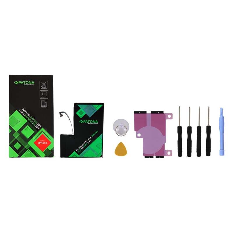 Bateria PATONA Premium f. Apple iPhone 12 Pro Max A2342 A2410 A2411 A2412 w tym. zestaw elektronarzędzi Bateria PATONA Premium f. Apple iPhone 12 Pro Max A2342 A2410 A2411 A2412 w tym. zestaw elektronarzędzi