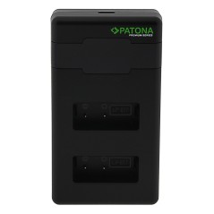 Ładowarka PATONA Premium Twin Performance PD do Canon LP-E17 EOS 750D 760D 8000D Kiss X8i Rebel Rebel T6i (z kablem USB-C)