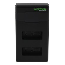 Ładowarka PATONA Premium Twin Performance PD do Canon LP-E17 EOS 750D 760D 8000D Kiss X8i Rebel Rebel T6i (z kablem USB-C)