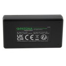 Ładowarka PATONA Premium Twin Performance PD do Canon LP-E17 EOS 750D 760D 8000D Kiss X8i Rebel Rebel T6i (z kablem USB-C)