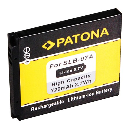 Bateria f. Samsung SLB-07A PL150 PL150 ST50 ST550 TL90 TL100 TL210 TL220