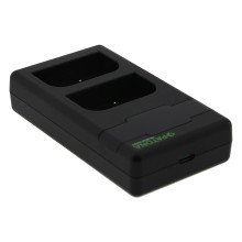 Ładowarka PATONA Premium Twin Performance PD do Olympus BLX-1 OM-1 (z kablem USB-C)