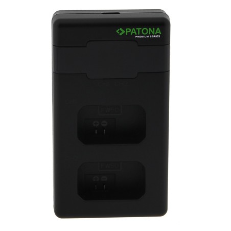 Ładowarka PATONA Premium Twin Performance PD do Sony NP-FW50 NEX A33 A55 NEX.3 NEX.3C NEX.5 NEX.5A NEX.5C (z kablem USB-C)