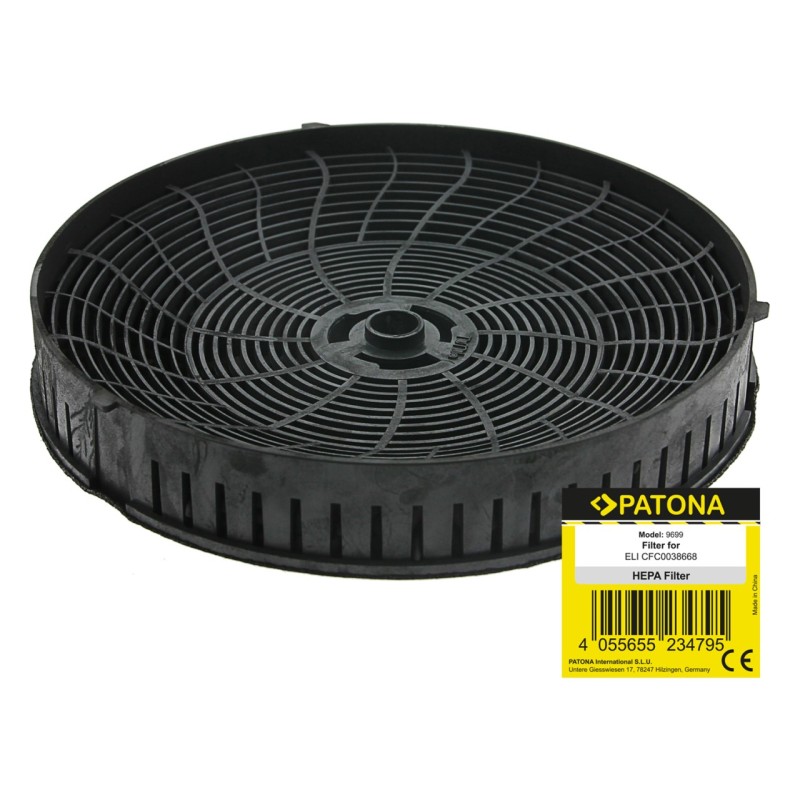 Patona Filtr z węglem aktywnym do Elica CFC0038668 CFC0140343 4055171138 Patona Filtr z węglem aktywnym do Elica CFC0038668 CFC0140343 4055171138