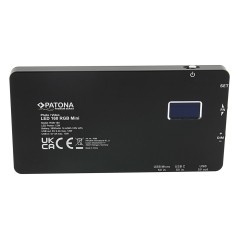 PATONA Premium LED Lampa fotograficzna i wideo ze 160 regulowanymi diodami LED RGB i 3 scenami