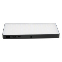 PATONA Premium LED Lampa foto/wideo ze 160 regulowanymi diodami LED RGB i 3 scenami