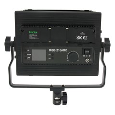 Lampa fotograficzna i wideo PATONA Premium LED z 216 regulowanymi diodami LED RGB w zestawie. pilot