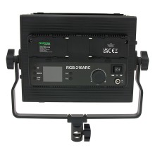 Lampa fotograficzna i wideo PATONA Premium LED z 216 regulowanymi diodami LED RGB i pilotem