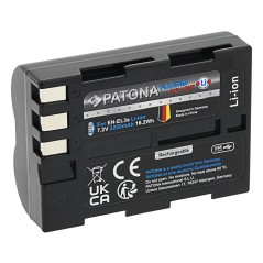 Bateria PATONA Platinum z wejściem USB-C do Nikon D700 D300 D200 D100 D80 D70 D50 EN-EL3e