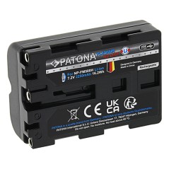 Bateria PATONA Platinum z wejściem USB-C do Sony NP-FM500H Alpha 57 65 77 99 DSLRA100 DSLR-A100 DSLRA100H DSLR-A200