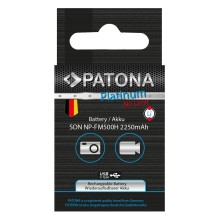 Bateria PATONA Platinum z wejściem USB-C do Sony NP-FM500H Alpha 57 65 77 99 DSLRA100 DSLR-A100 DSLRA100H DSLR-A200