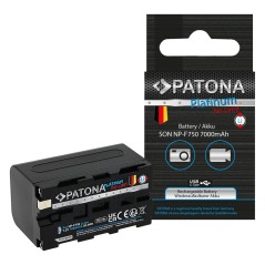 Bateria PATONA Platinum z wejściem USB-C f. Sony NP-F750 F330 F530 F550 F930 F920