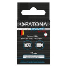 Bateria PATONA Platinum z wejściem USB-C do Sony NP-F750 F330 F530 F550 F930 F920