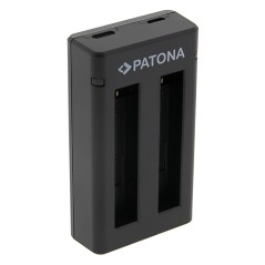 Podwójna ładowarka PATONA f. Insta360 X3 CINAQBT/A w tym. Kabel mikro-USB