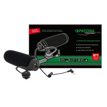 Mikrofon PATONA Premium przypinany do aparatu DSLR lub smartfona Mikrofon PATONA Premium przypinany do aparatu DSLR lub smartfona