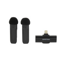 Przypinane mikrofony krawatowe PATONA Premium do Apple iPhone i iPad Przypinane mikrofony krawatowe PATONA Premium do Apple iPhone i iPad