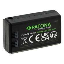 PATONA Premium Akumulator do lampy błyskowej Godox VB26 VB26A V850III V1 z ogniwami Samsung