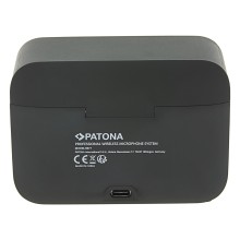 Bezprzewodowy system mikrofonowy PATONA Premium do smartfonów i lustrzanek cyfrowych Bezprzewodowy system mikrofonowy PATONA Premium do smartfonów i lustrzanek cyfrowych