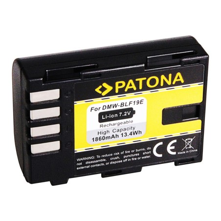 PATONA Bateria f. Panasonic Lumix DMC-GH3 DMC-GH3A DMW-BLF19 BLF19E