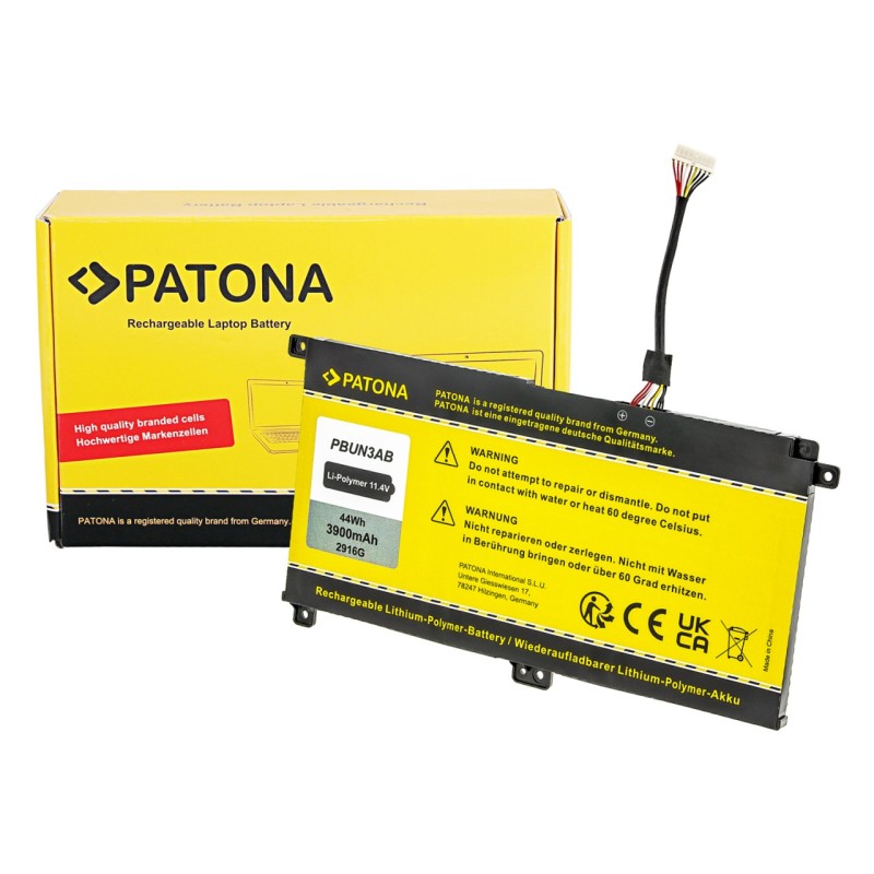 Bateria PATONA do Samsunga PBUN3AB 300E5K 550XAA-X05 500R5M-X04 Bateria PATONA do Samsunga PBUN3AB 300E5K 550XAA-X05 500R5M-X04