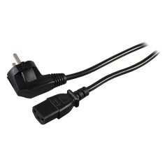 Wtyczka do urządzeń chłodniczych PATONA Schuko C13 Wtyczka IEC 60227-5 1,4m