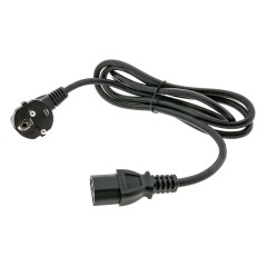 Wtyczka do urządzeń chłodniczych PATONA Schuko C13 Wtyczka IEC 60227-5 1,4m